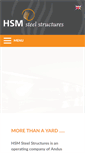 Mobile Screenshot of hsm-steelstructures.com
